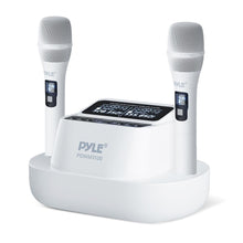 Home & Office Uhf Wireless Microphone System - Includes (2) Usb Rechargeable Battery Handheld Mics