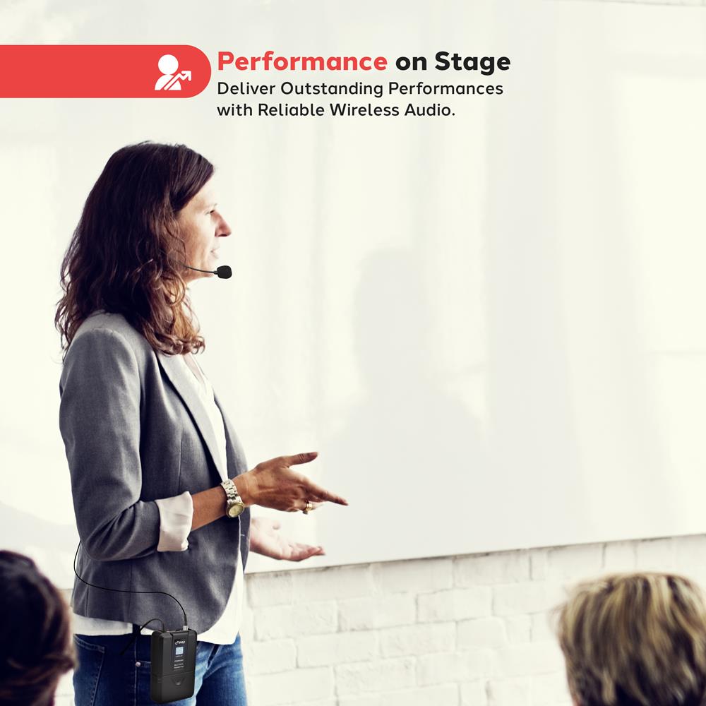 product image number 7 for Pyle Uhf Wireless Microphone System Kit