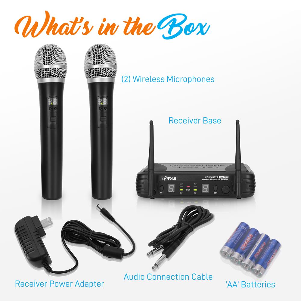 Uhf Wireless Microphone System Kit - Thumbnail 4