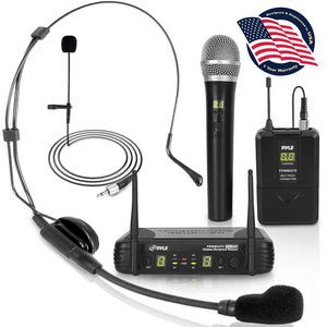 2-Ch. Wireless Microphone System Kit