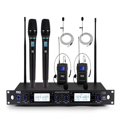 4-Channel Wireless Microphone System