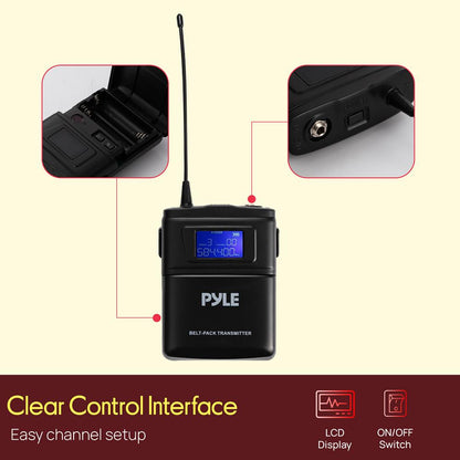 4-Channel Wireless Microphone System