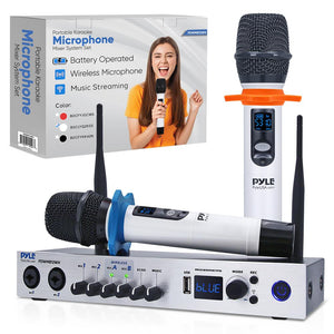 Portable Karaoke Microphone Mixer System