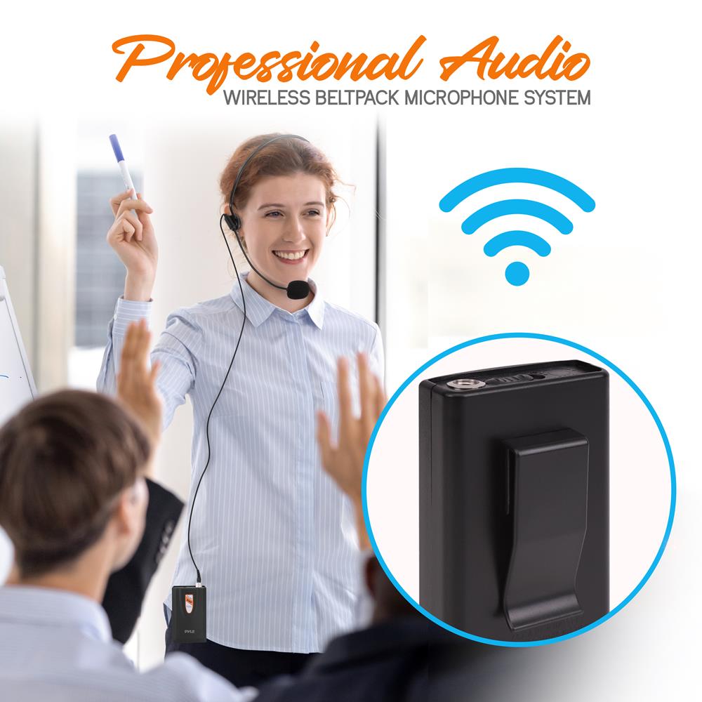 product image number 4 for Pyle 8-Ch. Wireless Microphone System