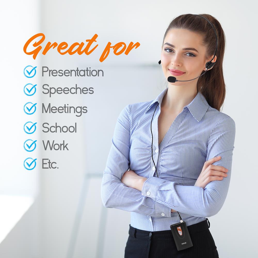 product image number 5 for Pyle 8-Ch. Wireless Microphone System