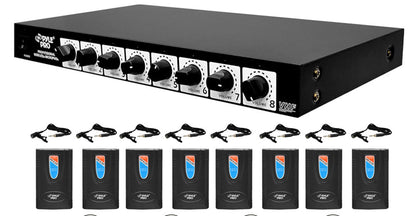 product image number 6 for Pyle 8-Ch. Wireless Microphone System