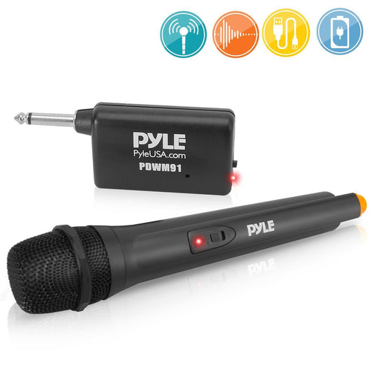 Portable Wireless Microphone System - Crisp Audio, Battery Operated