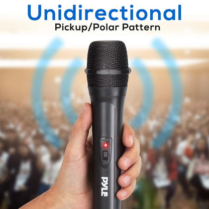 Portable Wireless Microphone System - Crisp Audio, Battery Operated