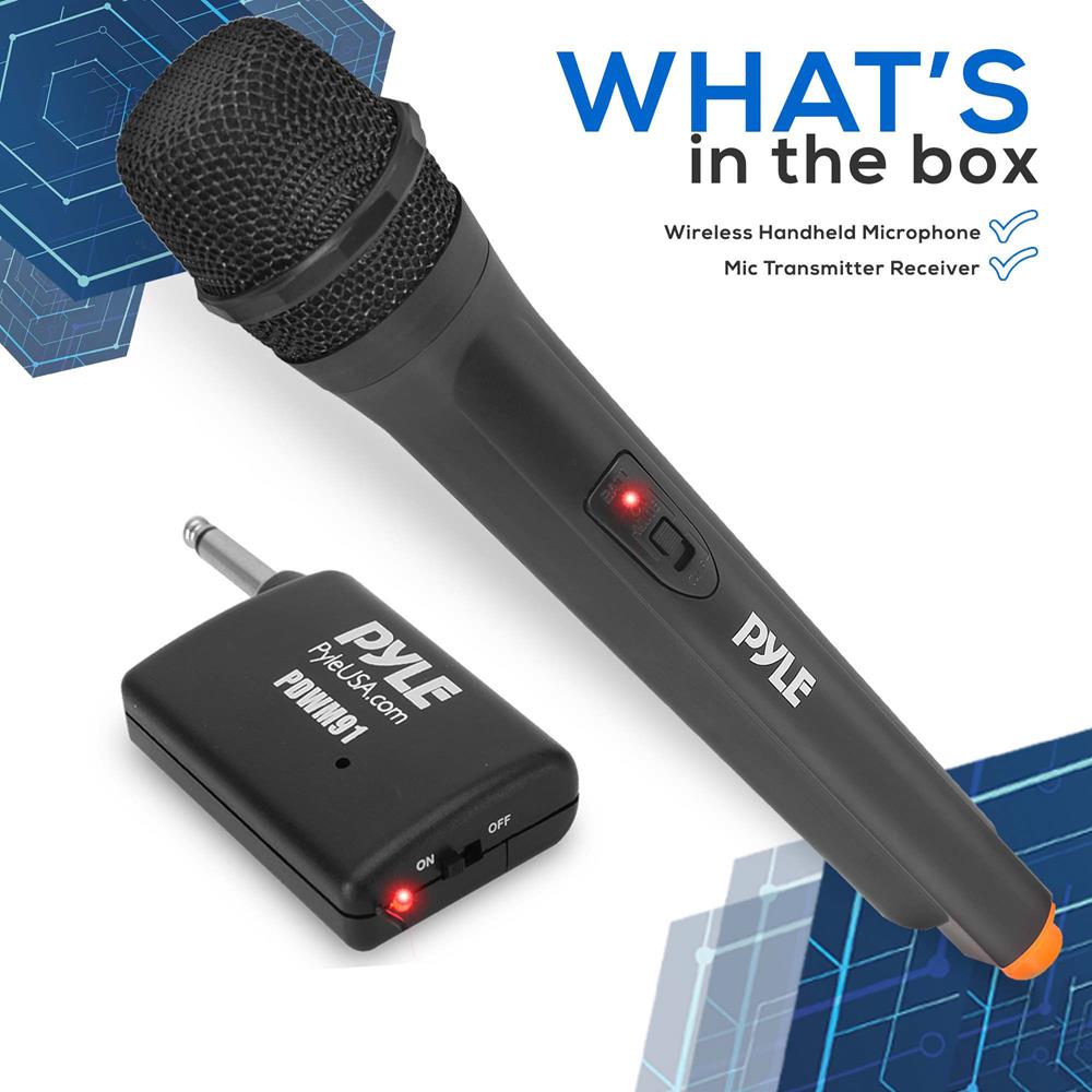 Portable Wireless Microphone System - Crisp Audio, Battery
