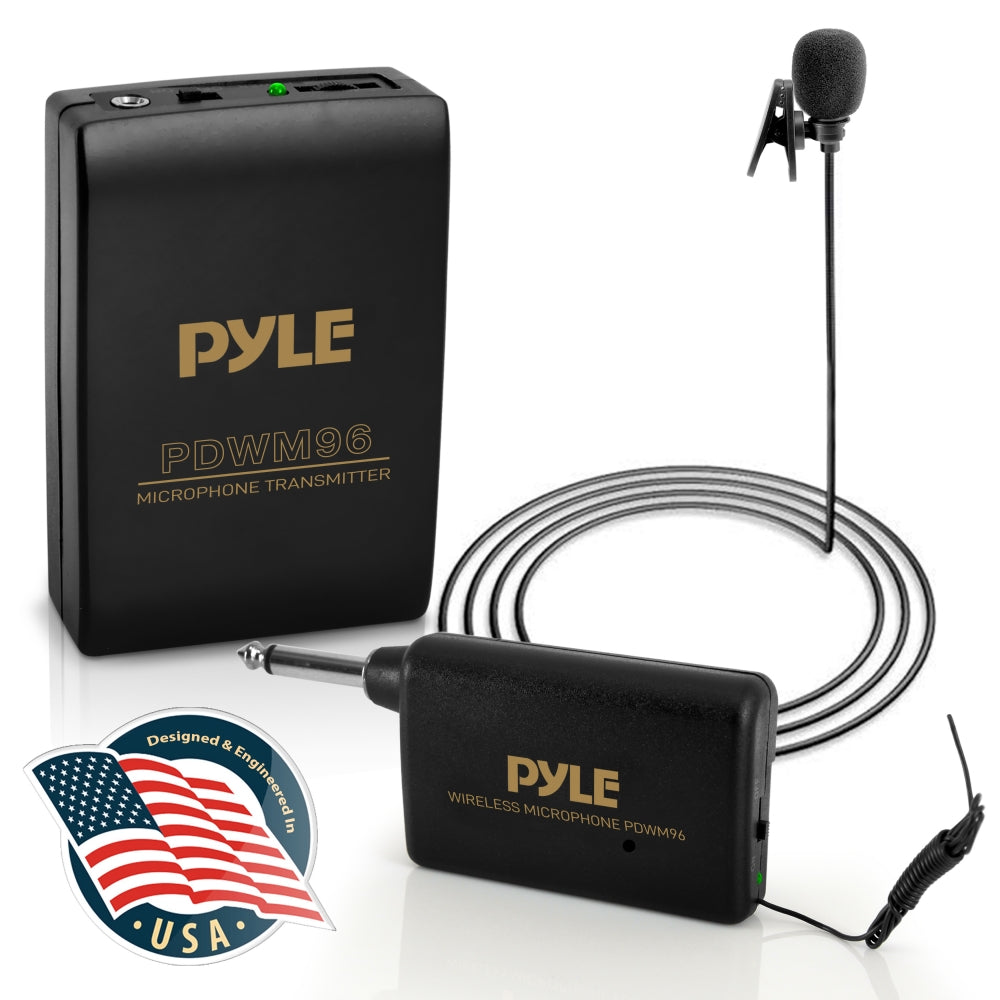 product image number 1 for Pyle Wireless Lavalier Microphone System