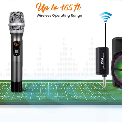 product image number 4 for Pyle Uhf Wireless Microphone System