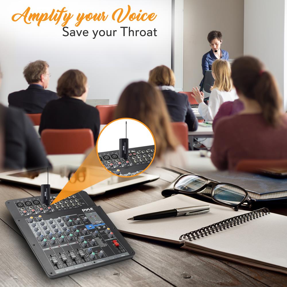 Universal UHF Wireless Microphone System - Thumbnail 5