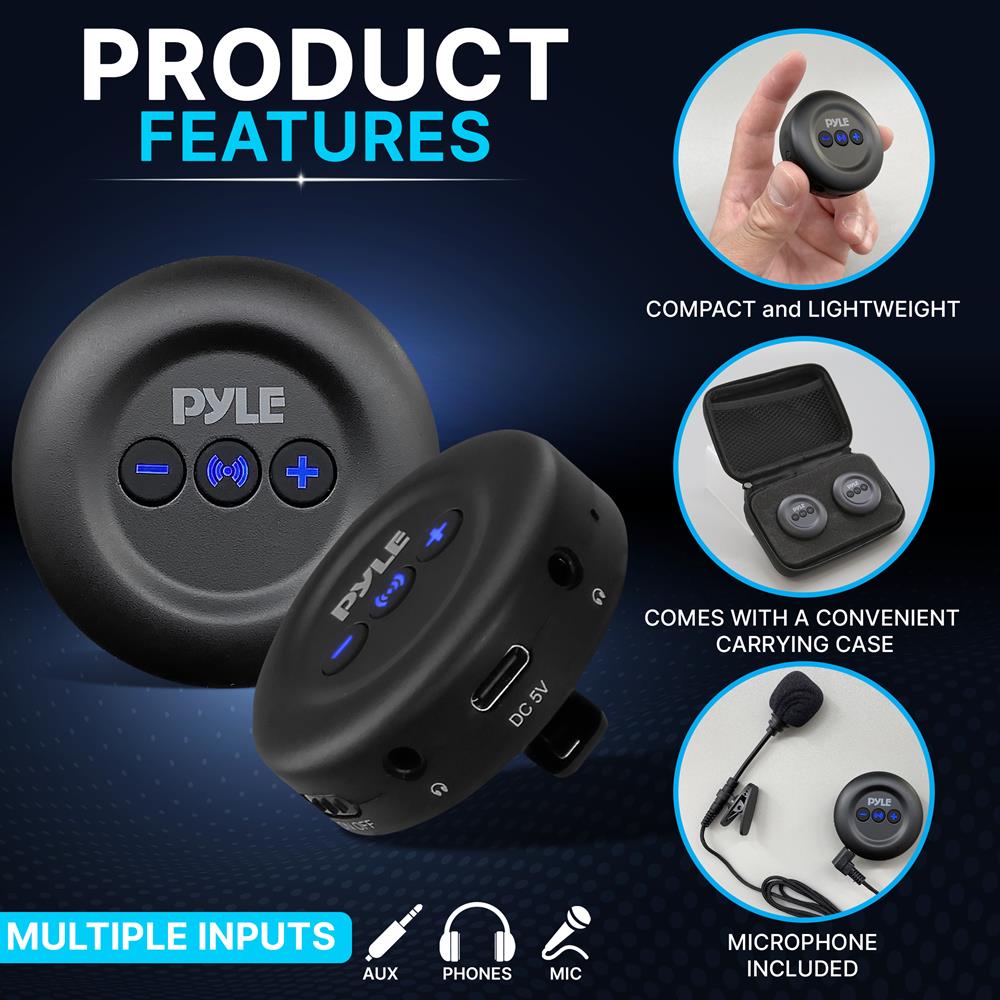 product image number 6 for Pyle Wireless Transmitter And Receiver Set