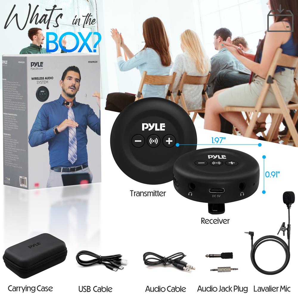 product image number 7 for Pyle Wireless Transmitter And Receiver Set