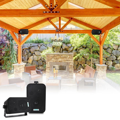 3.5'' Indoor/Outdoor Wall Mount Speakers