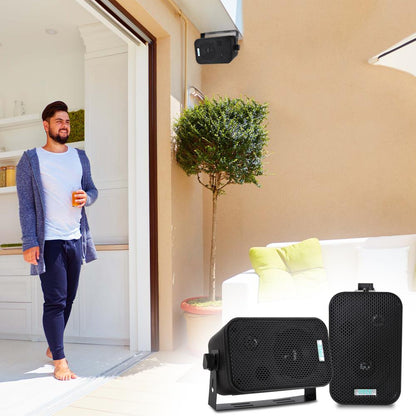 3.5'' Indoor/Outdoor Wall Mount Speakers