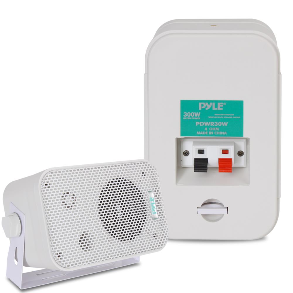 3.5'' Indoor/Outdoor Wall Mount Speakers