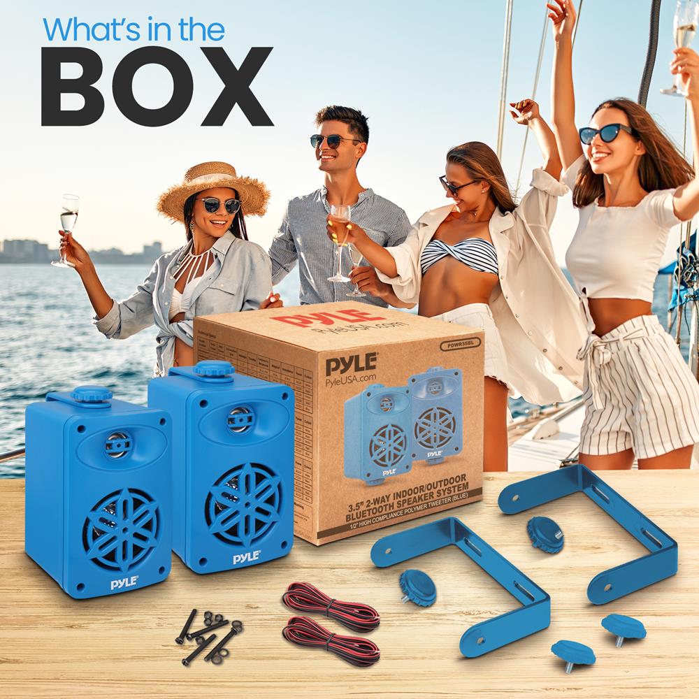 product image number 2 for Pyle 2-Way Indoor/Outdoor Speaker System