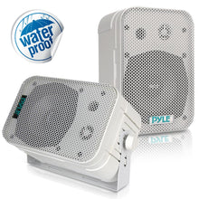 Indoor/Outdoor Waterproof Speakers 200W Aluminum Woofer White