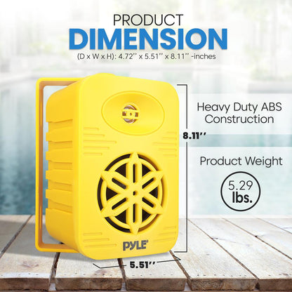 product image number 3 for Pyle 2-Way Indoor/Outdoor Speaker System