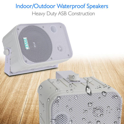 6.5" Indoor/Outdoor Wall Mount Speakers