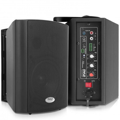 Wall Mount Speaker System - Bluetooth, 300W, 2-Way Stereo, Indoor Use