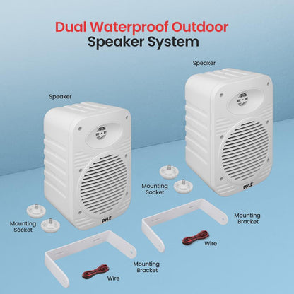 product image number 3 for Pyle 2-Way Indoor/Outdoor Speaker System
