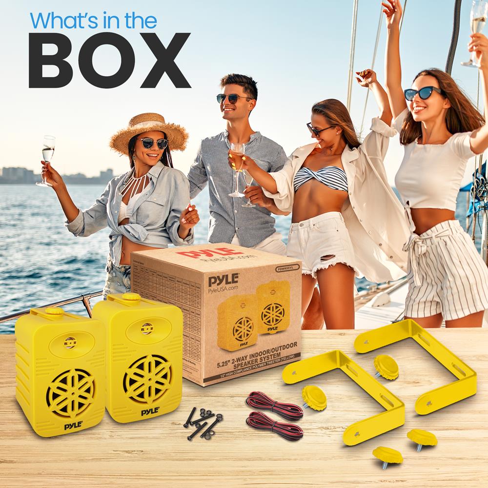 product image number 2 for Pyle 2-Way Indoor/Outdoor Speaker System
