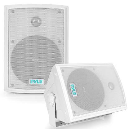 Waterproof Outdoor Speakers 6.5" Woofer 350W White