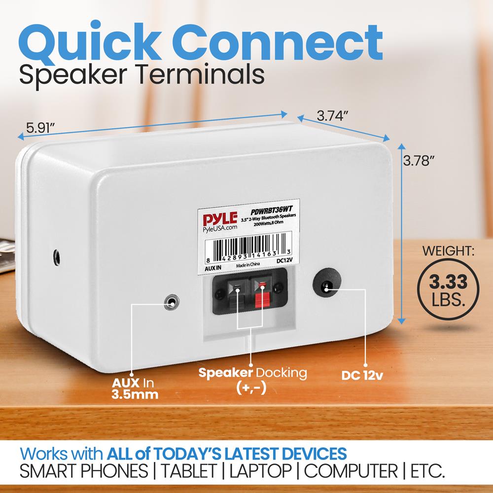 product image number 6 for Pyle Wireless Bt Streaming Speaker System