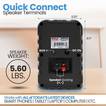 product image number 6 for Pyle Wireless Bt Streaming Speaker System