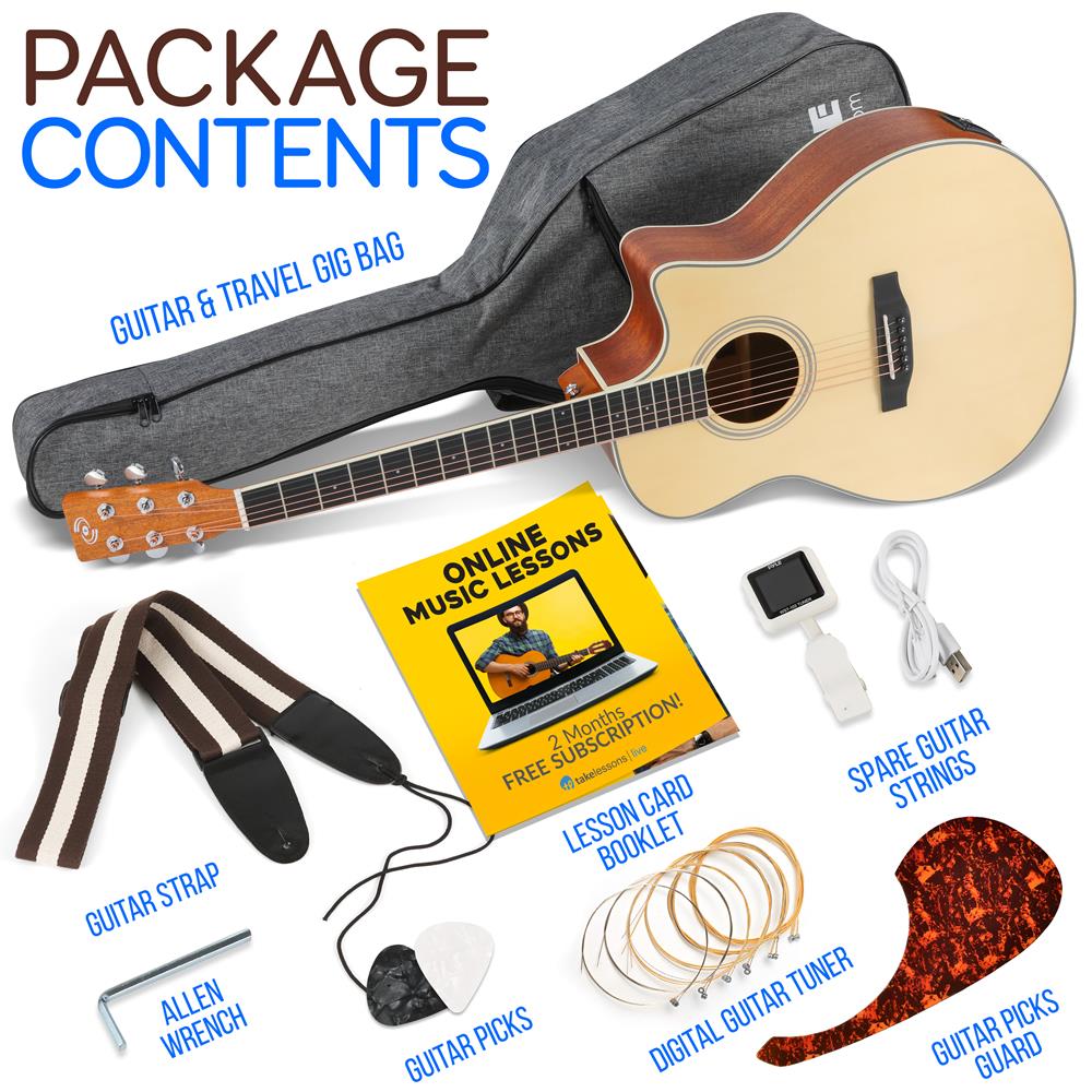 product image number 8 for Pyle Electric Acoustic Guitar Kit