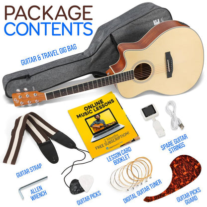 product image number 8 for Pyle Electric Acoustic Guitar Kit