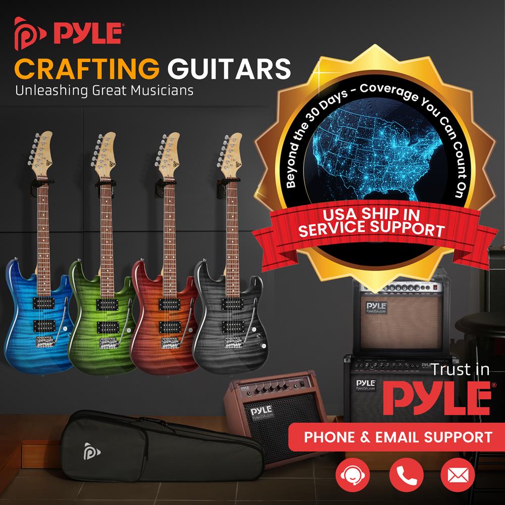 Electric Guitar Kit – Pyle USA