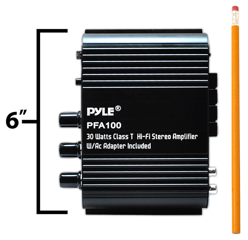 product image number 4 for Pyle 30 Watt Class-T Hi-Fi Stereo Amplifier