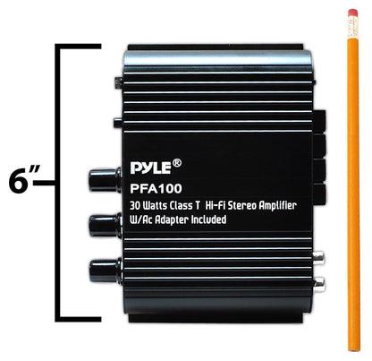 product image number 4 for Pyle 30 Watt Class-T Hi-Fi Stereo Amplifier
