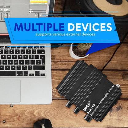 Mini Audio Amplifier 60W HiFi Stereo Class-T Circuit 2-8O Speakers