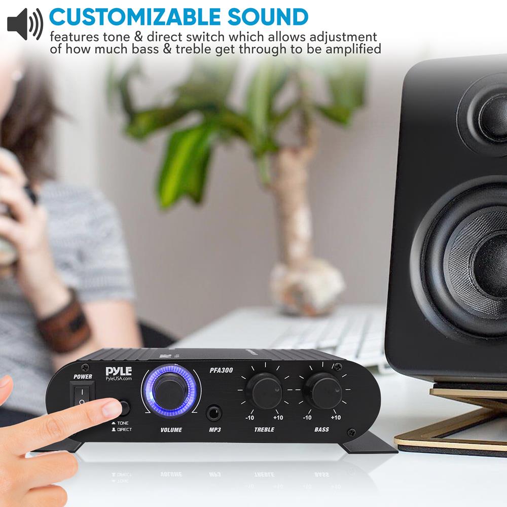 Class T Hi-Fi Stereo Amplifier – Pyle USA