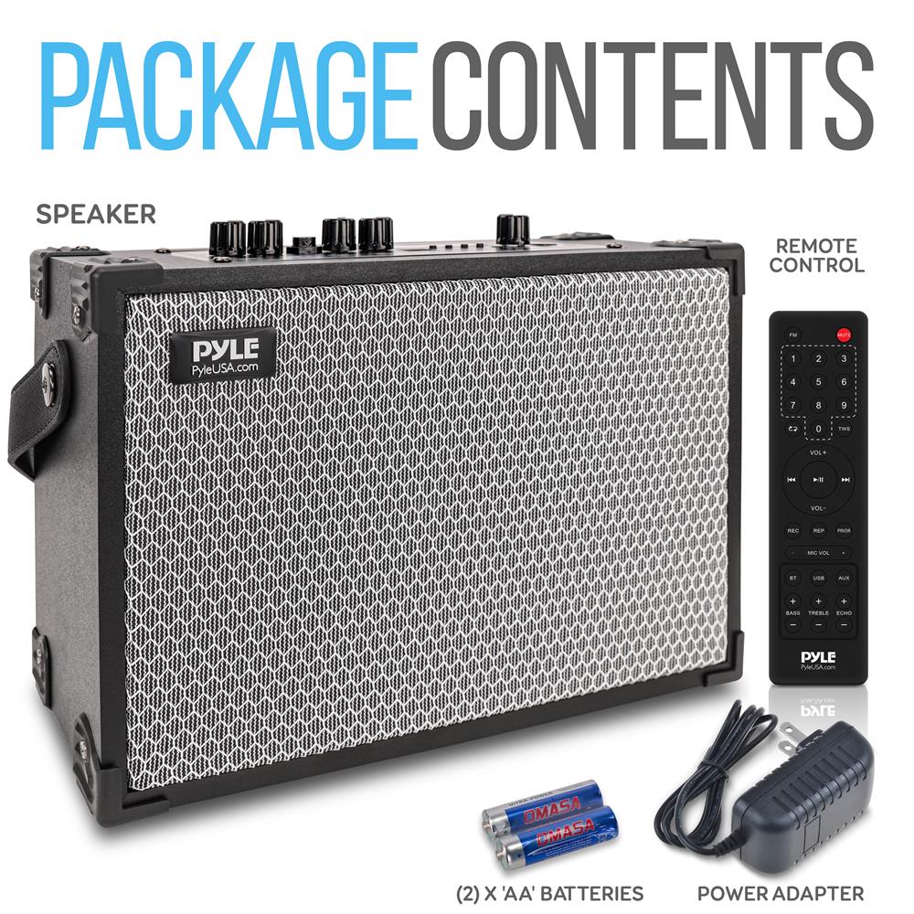 product image number 8 for Pyle 5.25‚Äù Portable Wireless Bt Streaming Spe