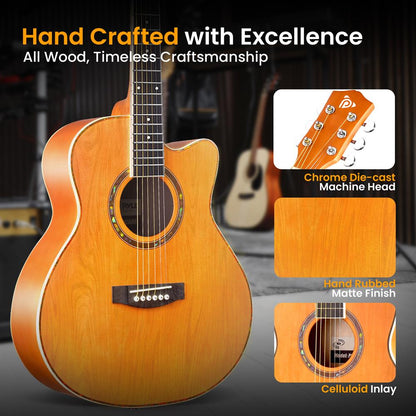 Steel String 3/4 Scale Acoustic Guitar K