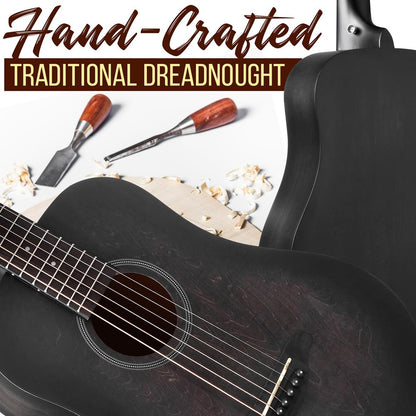 product image number 3 for Pyle Steel String 1/2 Scale Acoustic Guitar K