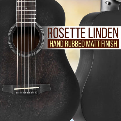 product image number 4 for Pyle Steel String 1/2 Scale Acoustic Guitar K