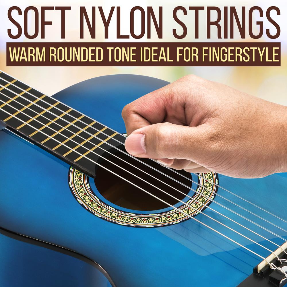 product image number 4 for Pyle Classical Style 3/4 Scale Guitar Kit