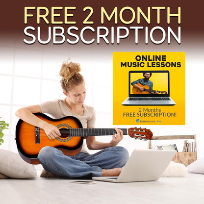 Classic Style 3/4 Scale Guitar