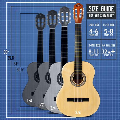 product image number 1 for Pyle Classic Guitar Kit