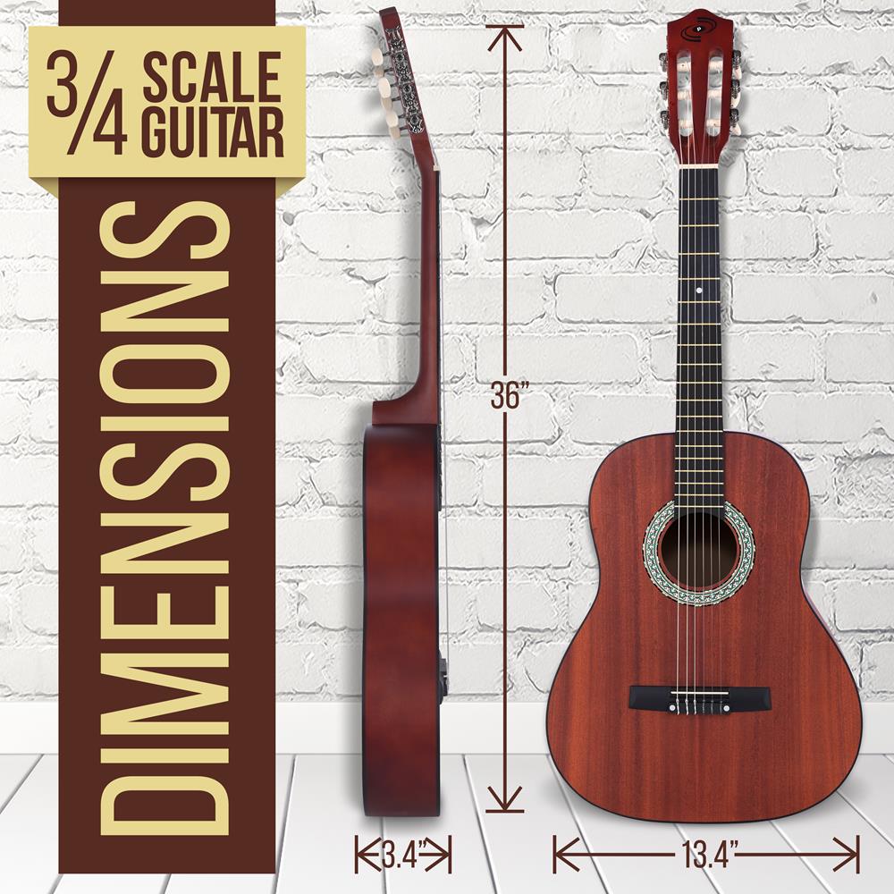 product image number 5 for Pyle Classic Style 3/4 Scale Guitar