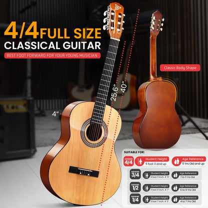 39’’ Acoustic Classic Guitar
