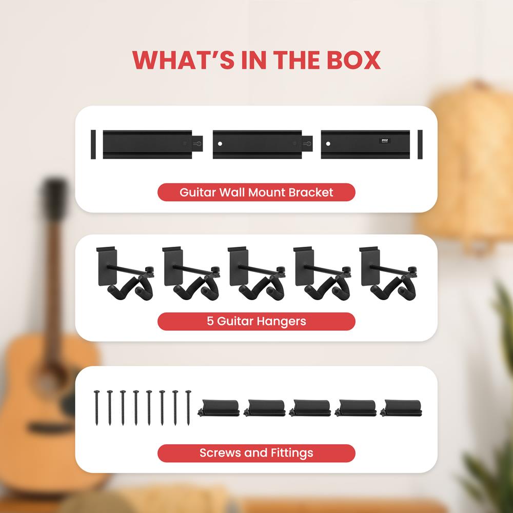 product image number 4 for Pyle Guitar Keeper Bundle