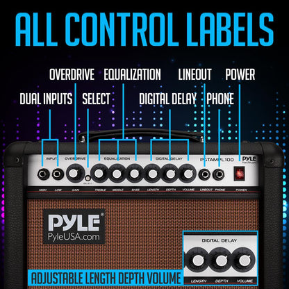 product image number 3 for Pyle Electronic Guitar Amplifier