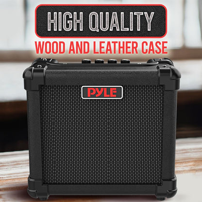 Portable Guitar Amp 10W High-Def Speaker Lightweight Wood Construction